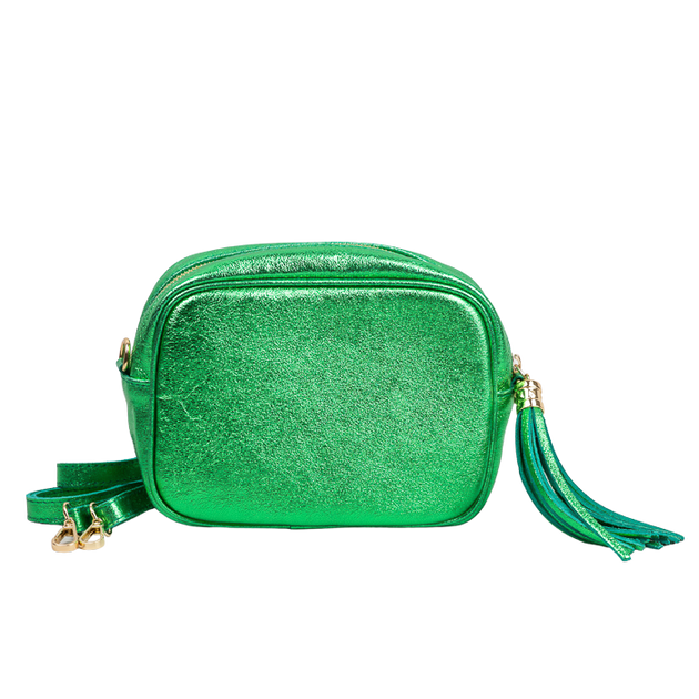 Metallic 2025 crossbody handbag