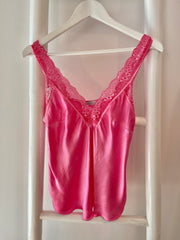 Sera Lace Cold Wash Camisole Candy Pink