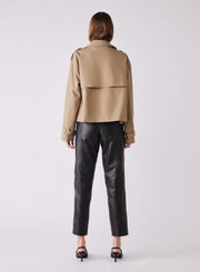 Avenue Cropped Trench Driftwood