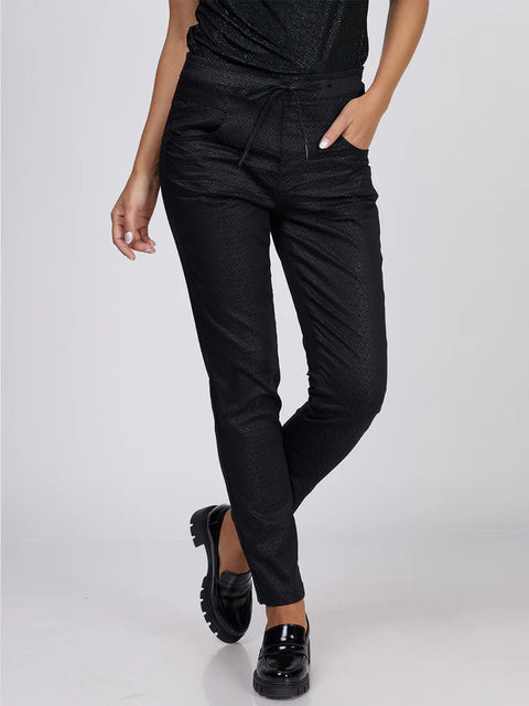 Peyton Boyfriend Pant Black