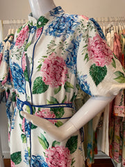 Martha Short Dress Floral Bloom