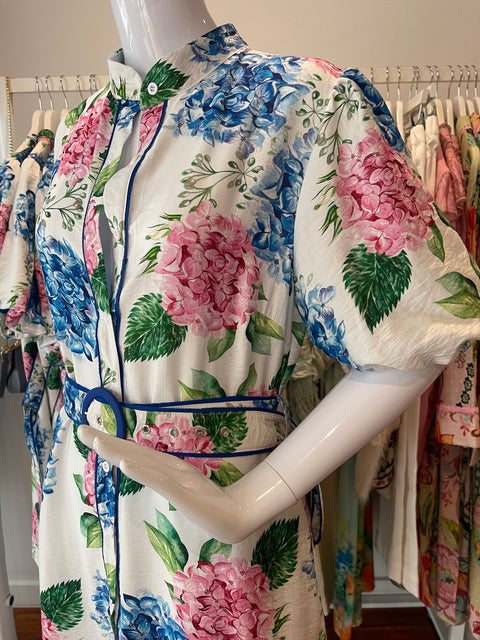 Martha Short Dress Floral Bloom