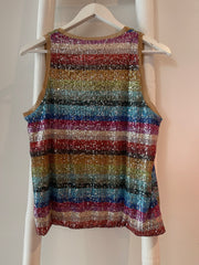 Mare Sequin Cami Rainbow