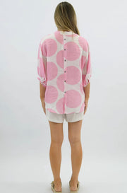Candy Spot Shirt Pink