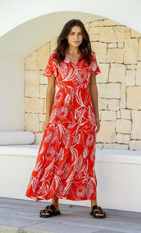 Dandelion Dress Red