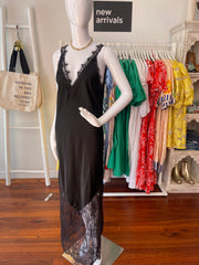 Sera Lace Maxi Dress Black