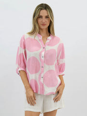 Candy Spot Shirt Pink