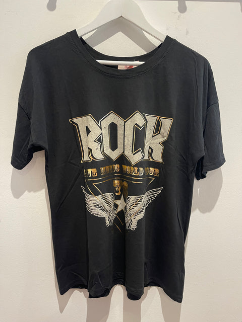 Rock Tee Black