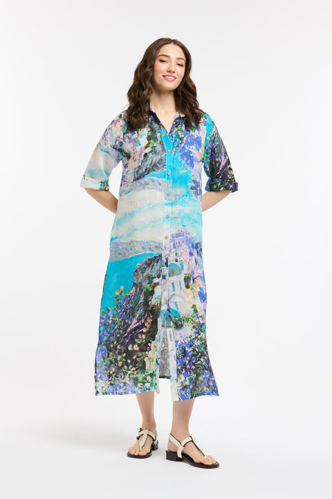 Amalfi Dress Torquoise