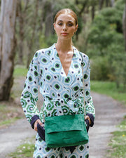 Amber Shoulder Bag  - Emerald