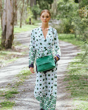 Amber Shoulder Bag  - Emerald