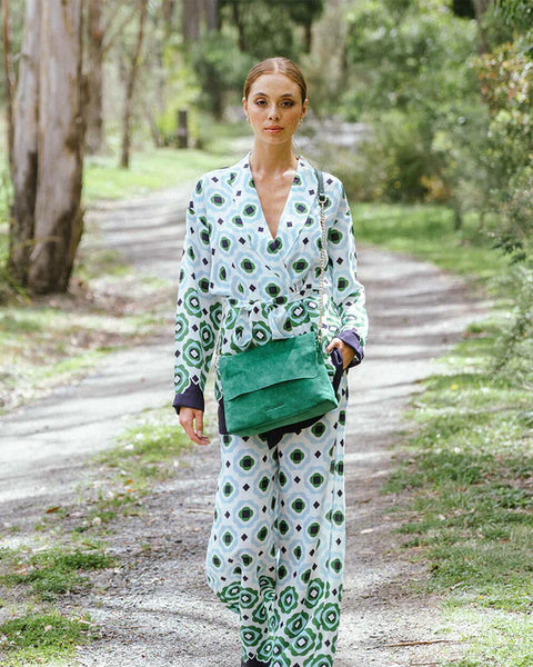 Amber Shoulder Bag  - Emerald