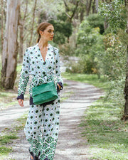 Amber Shoulder Bag  - Emerald