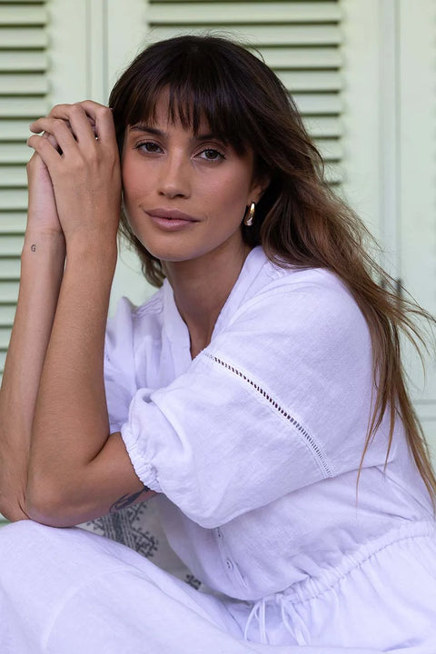Ambrosia Midi Dress White