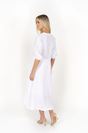 Ambrosia Midi Dress White