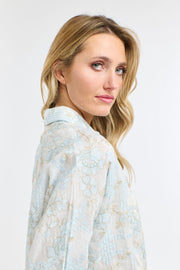 Amelia Embroidered Shirt Pale Blue