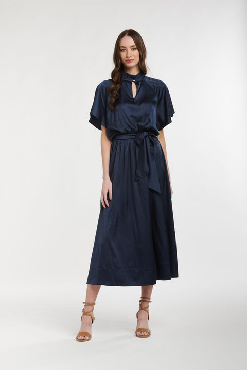 Angelica Dress Navy