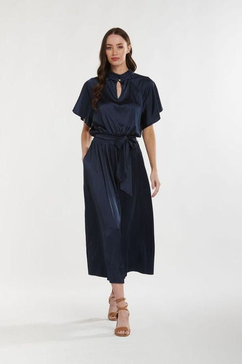 Angelica Dress Navy