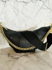 Athina Leather Bag Black