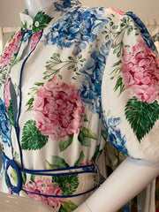 Martha Short Dress Floral Bloom