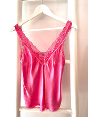 Sera Lace Cold Wash Camisole Candy Pink