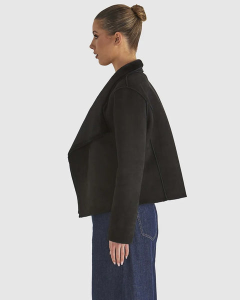 Behold Reversible Jacket Black