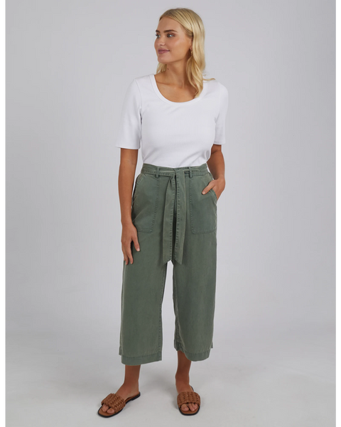 Bliss Washed Pant Kahki