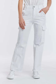 Cargo Pant White