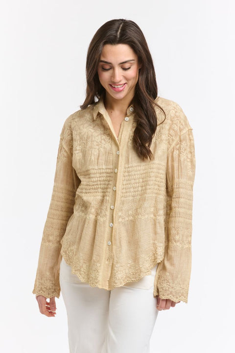 Chantilly Blouse Natural