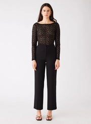 Charmer Top Black