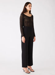 Charmer Top Black