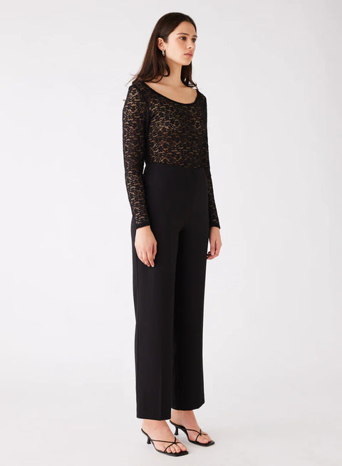 Charmer Top Black