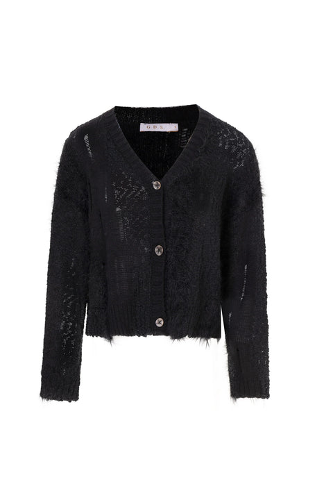 Ciel Knit Cardigan Black