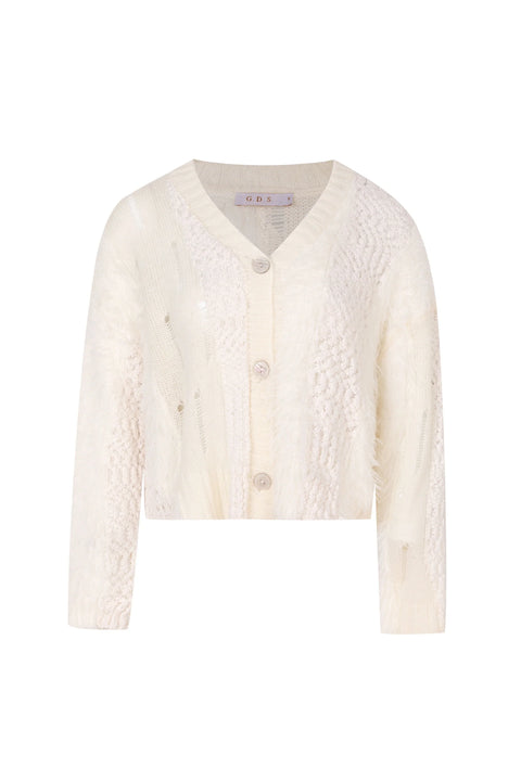 Ciel Knit Cardigan Ivory