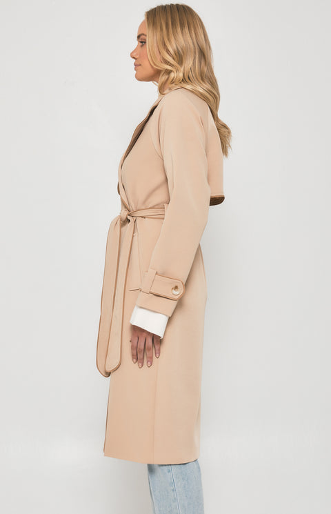 Pipa Trench Coat Tan