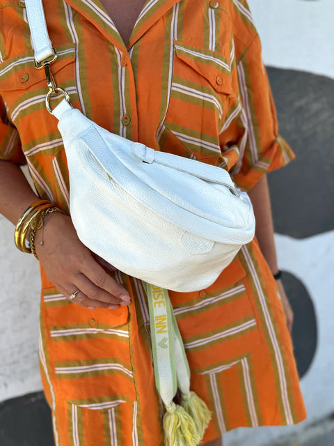 Delilah Hobo Bag White