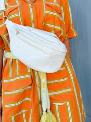 Delilah Hobo Bag White