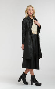 Shine Your Way Trench Black