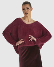 Electra Knit Wine