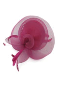 Elisa Fascinator Hot Pink