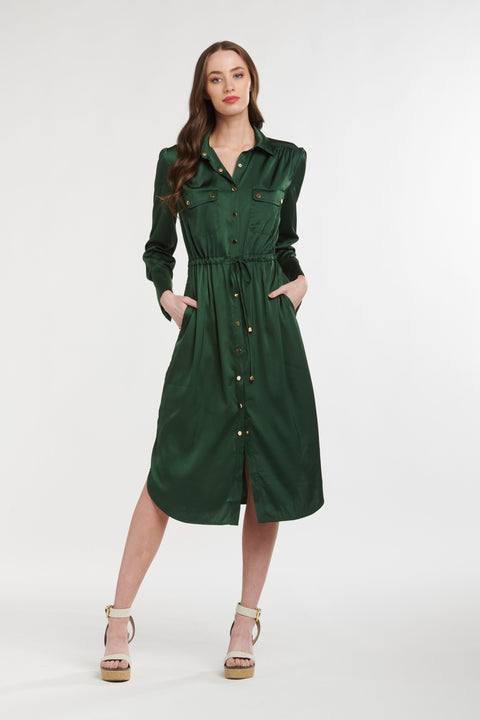 Emerson Shirtdress Khaki