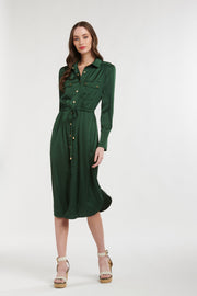 Emerson Shirtdress Khaki