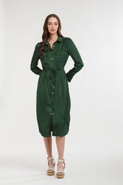 Emerson Shirtdress Khaki