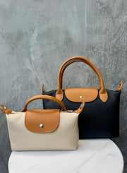 Estelle Maxi Leather Bag Black