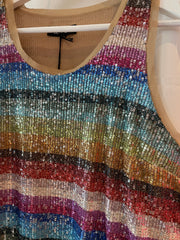 Mare Sequin Cami Rainbow