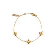 Fiore Bracelet Gold Plated
