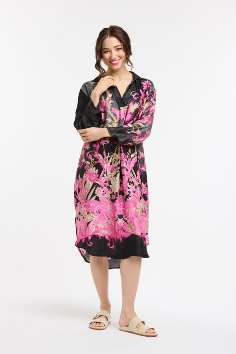 Pink Flower Dress