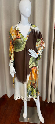 Positano Dress Chocolate