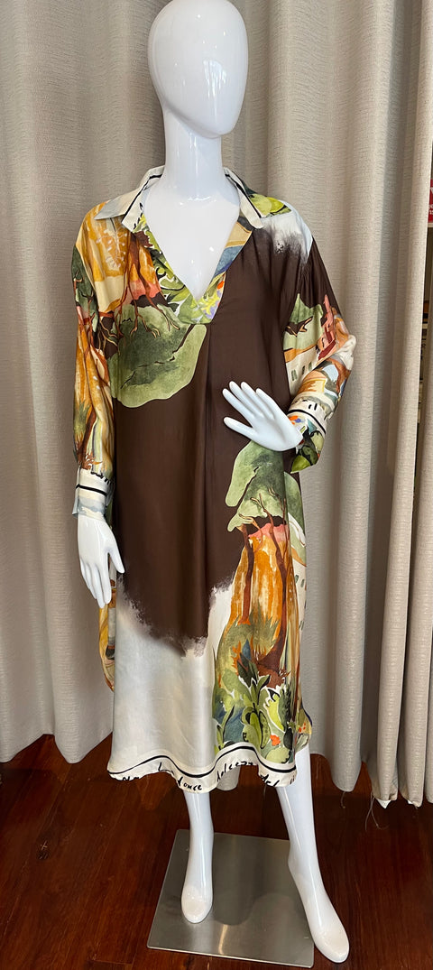 Positano Dress Chocolate