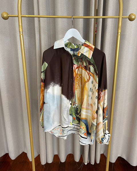 Dolce Fa Niente Shirt Chocolate